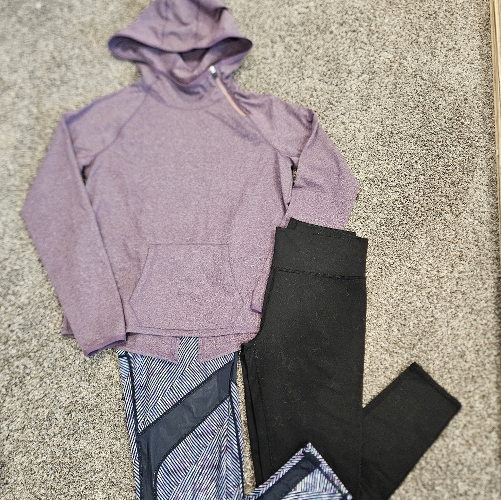 Zella Girl leggings and hoodie